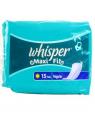 WHISPER MAXI FIT 15PADS