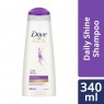 DOVE NUTRITIVE  DAILY SHINE SHAMPOO 340ML 