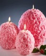 ROSE BALL CANDLES