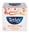 TETLEY GINGER ZING 50 TEA BAGS