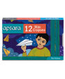 APSARA 12 WAX CRAYONS