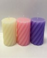 SPIRAL PILLAR CANDLE