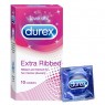DUREX EXTRA RIBBED-10PCS.CONDOMS