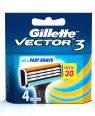 GILLETTE VECTOR-3 CARTIDGES