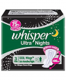 WHISPER ULTRA NIGHTS XXXL 10PCS.