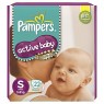 PAMPERS ACTIVE BABY 22 DIAPERS