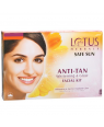 LOTUS SAFE SUN ANTI TAN FACIAL KIT