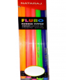 NATARAJ FLURO RUBBER TIPPED BOX