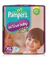 PAMPERS ACTIVE BABY SIZE XL 32N