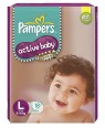 PAMPERS ACTIVE BABY 'L' 18PCS