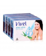 VIVEL ALOEVERA SOAP 4X100GM