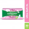WHISPER ULTRA SOFT XL 30PADS                 