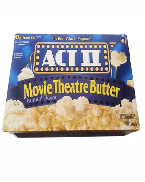 ACT-II THEATRE BUTTER POPCORN 77 GM