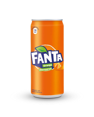 FANTA ORANGE CAN 300ML