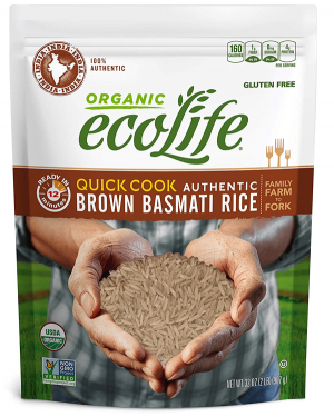 ECOLIFE BROWN BASMATI RICE 1KG