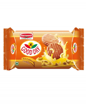 BRITANNIA GOOD DAY CASHEW COOKIES 