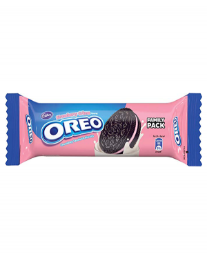 CADBURY OREO STRAWBERRY CREAM 60 gm 10/-