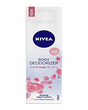 NIVEA BODY DEODORIZER FRESH ROSE & CARE 1
