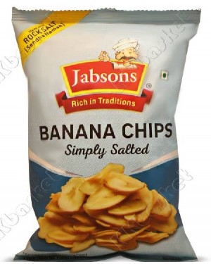 JABSONS BANANA CHIPS  150 G