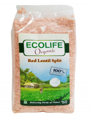 ECOLIFE RED LENTIL 500G