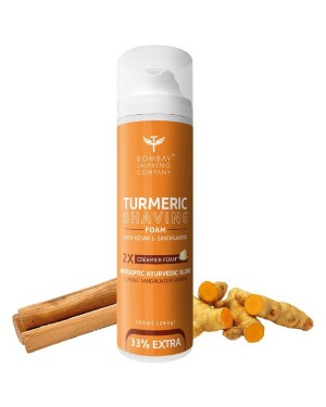 BOMBAY TURMERIC SHAVING FOAM 264G