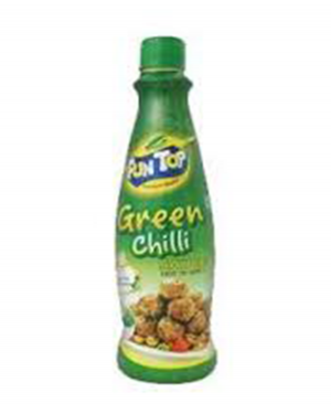 FUNTOP GREEN CHILLI SAUCE 650GM