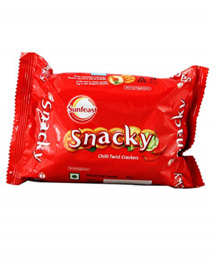 SUNFEAST SNACKY BISCUITS 64 GMS