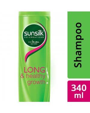 SUNSILK LONG & HEALTHY SHAMPOO 340ML