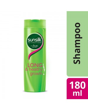 SUNSILK LONG & HEALTHY SHAMPOO 180ML