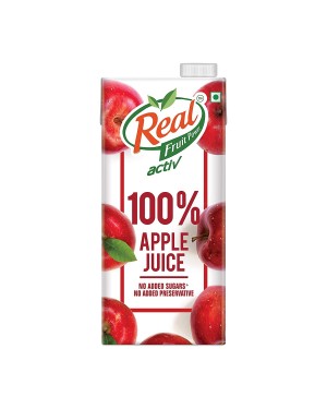 REAL ACTIVE 100% APPLE JUICE