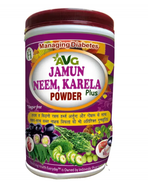 AVG JAMUN KARELA POWDER 200G