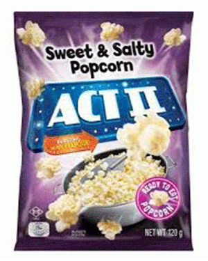 ACT-II POPCORN SWEET & SALTY 45 gm