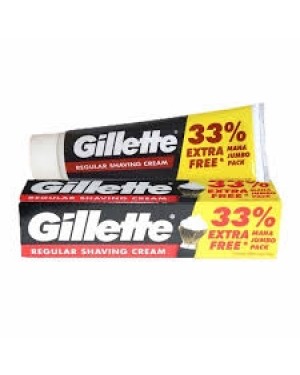 GILLETTE REGULAR SHAVING CREAM