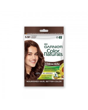 GARNIER 5.32 CARAMEL BROWN COLOR