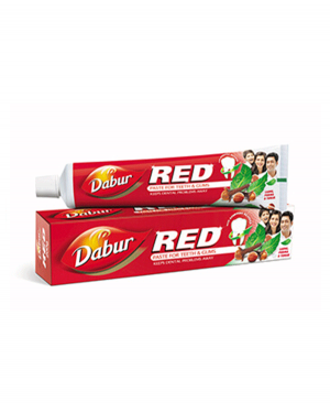 DABUR RED TOOTHPASTE 50G+13G FREE