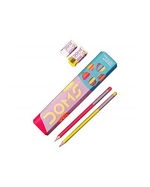 DOMS SUPER DARK TRIANGLE PENCILS 10PCS