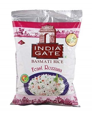 INDIA GATE FEAST ROZZANA BASMATI RICE 1 KG 