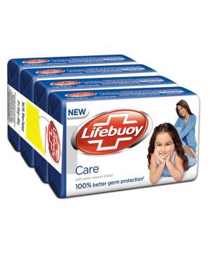 LIFEBUOY CARE SOAP 4 PCS 125 GM
