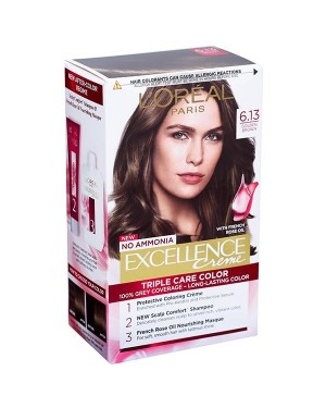 LOREAL PARIS 6.13 GOLDEN BROWN EXCC CREAM
