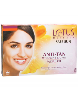 LOTUS SAFE SUN ANTI TAN FACIAL KIT