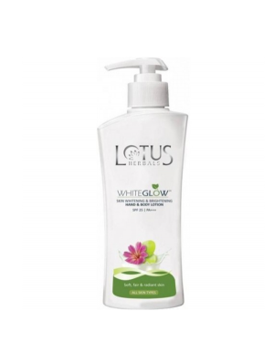 LOTUS WHITE GLOW HAND BODY LOTION 300ML