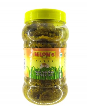 NILON'S GREEN CHILLI PICKLE 500GM
