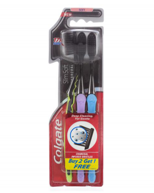 COLGATE SLIM SOFT PACK OF 3 100gm