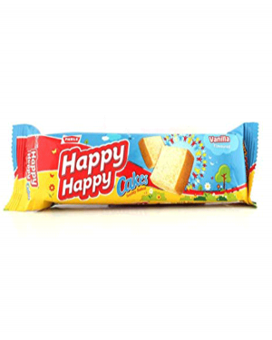 PARLE HAPPY HAPPY CAKES VANILLA
