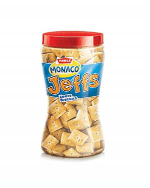 PARLE MONACO JEFFS ZEERA BISCUITS 200G