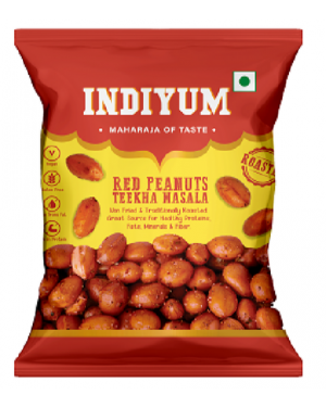 INDIYUM RED PEANUTS TEEKHA MASALA 140G