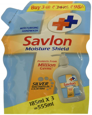 SAVLON HANDWASH PACK 3PCS 185G