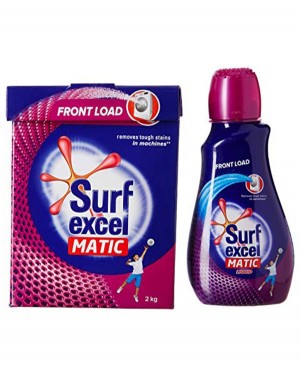 SURF EXCEL MATIC 2KG FREE MATIC LIQUID