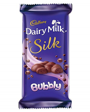 CADBURY SILK BUBBLY 120G