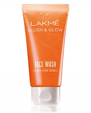 LAKME GEL WHIT PEACH FACEWASH 50GM